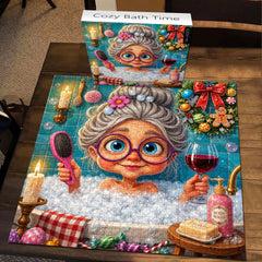 Cozy Bath Time Jigsaw Puzzle 1000 Piece