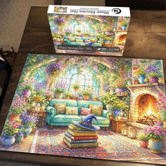 Blaze Blooms Hat Jigsaw Puzzle 1000 Piece