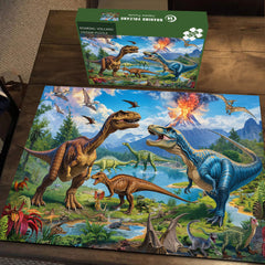 Roaring Volcano Jigsaw Puzzle 1000 Pieces