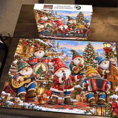 Christmas Gnome Band Jigsaw Puzzle 1000 Piece