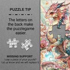 The Bloom Wyrm Jigsaw Puzzle 1000 Piece