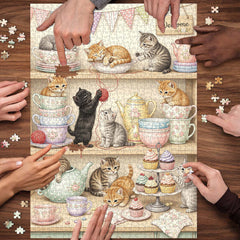 Fairytale Kitties Jigsaw Puzzle 1000 Piece