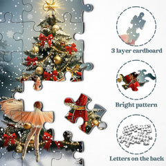 Starry Christmas Dance Jigsaw Puzzle 1000 Pieces