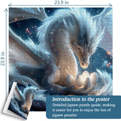 Dragon's Gentle Hold Jigsaw Puzzle 1000 Pieces