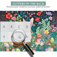 Puzzle en bois de 1000 pièces Jardin de Pâques Joy