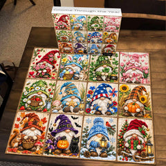 Gnome Through the Year Jigsaw Puzzle 1000 Pieces