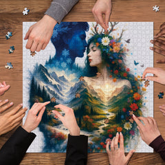 Bloom And Frost Jigsaw Puzzle 1000 Pieces