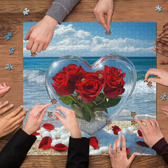 Heart Bloom Jigsaw Puzzle 1000 Pieces
