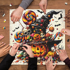 Candy Pumpkin Party Jigsaw Puzzle 1000 Pieces