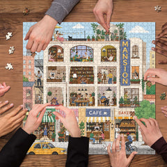 City Mansion Jigsaw Puzzle 1000 Piece