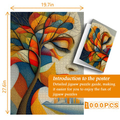 Growing Visage Jigsaw Puzzle 1000 Pieces