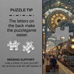 Time Train Jigsaw Puzzle 1000 Pieces