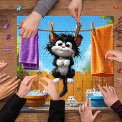 Sunny Washday Jigsaw Puzzle 1000 Piece