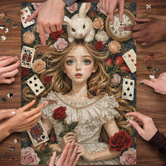 Dreaming In Wonderland Jigsaw Puzzle 1000 Piece