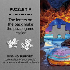 Luminous Cavern Jigsaw Puzzle 1000 Pieces