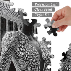 Gleaming Femme Jigsaw Puzzle 1000 Pieces