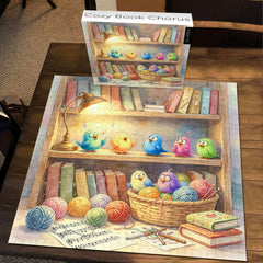 Cozy Book Chorus Jigsaw Puzzle 1000 Piece