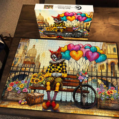 Puzzles de clown triste 1000 pièces