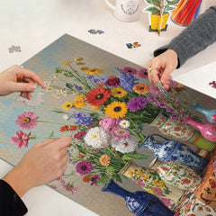 Blossom Vases Jigsaw Puzzle 1000 Pieces