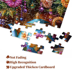 Floral Teapot Jigsaw Puzzle 1000 Pieces