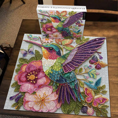 Puzzle de 1000 pièces Colibri gemme