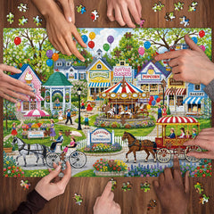 Vibrant Fair Jigsaw Puzzle 1000 Piece