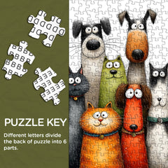 Funny Pets Jigsaw Puzzle 1000 Pieces