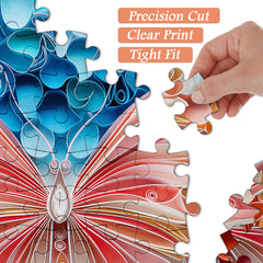Schmetterlingskunst-Puzzle 1000 Teile
