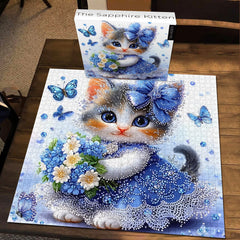 The Puzzle en 1000 pièces Le Chaton Saphir