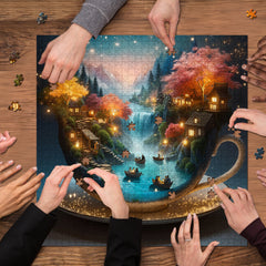 Teacup Fairyland Jigsaw Puzzle 1000 Pieces