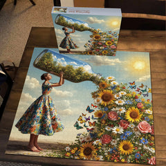 Puzzle 1000 Pièces Spring Jar