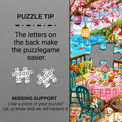 Coastal Spring Jigsaw Puzzle 1000 Piece