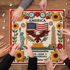 Stars, Stripes & Liberty Jigsaw Puzzle 1000 Pieces