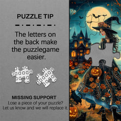Mystic Night Witch Jigsaw Puzzle 1000 Pieces