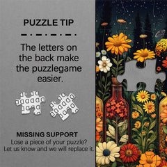 Bottled Blooms Jigsaw Puzzle 1000 Pieces
