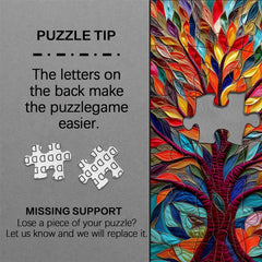 Patchwork Tree Jigsaw Puzzle 1000 Piece