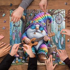 Forest Musician Gnome Jigsaw Puzzle 1000 Piece