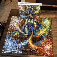 Dragon’s Season Horn Jigsaw Puzzle 1000 Piece