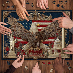 American Eagle Glory Jigsaw Puzzle 1000 Pieces