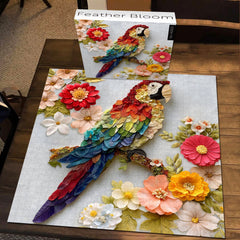 Feather Bloom Jigsaw Puzzle 1000 Pieces