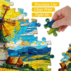 Sonnenblumenfeld 1000-teiliges Puzzle