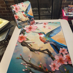 Hummingbird in Bloom Jigsaw Puzzles 1000 Pieces