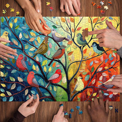 Blooming Flock Puzzle 1000 Teile