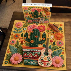 Cactus Fiesta Jigsaw Puzzle 1000 Pieces