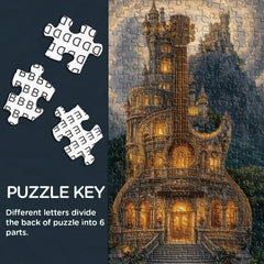 Guitar Manor Jigsaw Puzzle 1000 Pieces