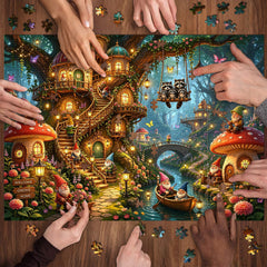 Gnome Hollow Jigsaw Puzzle 1000 Pieces