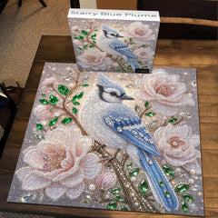 Starry Blue Plume Jigsaw Puzzle 1000 Piece