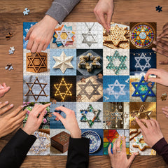 Stars of David Collection Jigsaw Puzzle 1000 Pieces