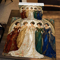 Stained Window Beauty Jigsaw Puzzle 1000 Pieces