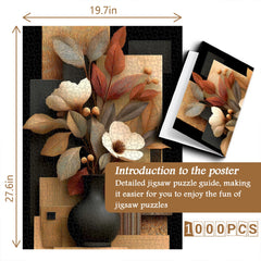 Timber Blooms Jigsaw Puzzle 1000 Pieces